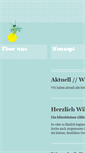 Mobile Screenshot of gluehwuermchen-kita.de